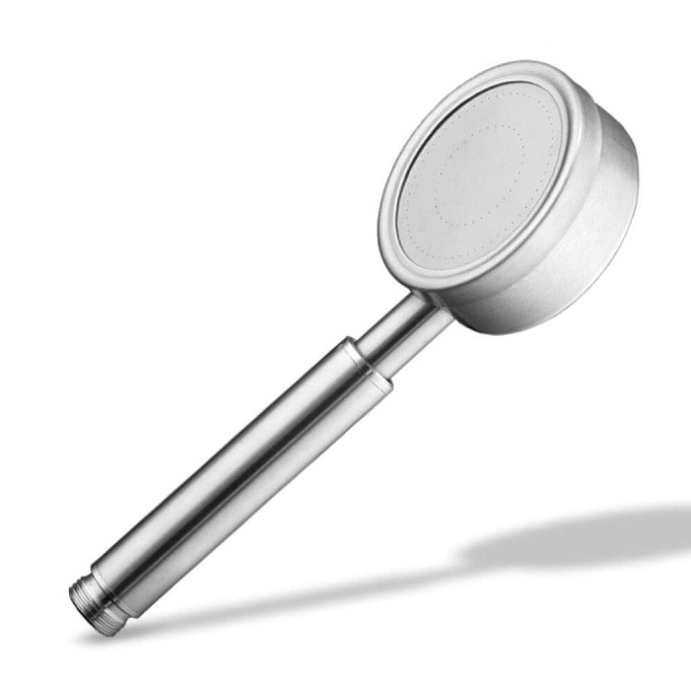 Stainless Steel Shower Head Replacement Sprayer Attachment, 8-Inch Adjustable Bathroom Showerhead, Silver Finish 9199774043595