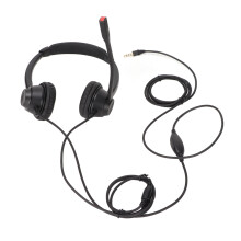 HD Microphone Headset, Comfortable Design For Extended Use, Great Durability For Demanding Environments, Easy Plug And Play Setup, Suitable For