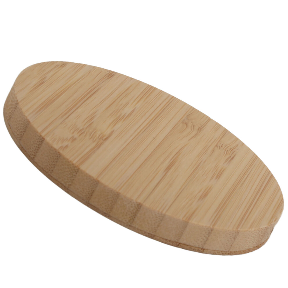 Sleek Bamboo 15W Wireless Charger Enhanced 8Mm Transmission Range 8081375423610