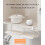 Under Shelf Storage Basket, Hanging Cabinet Organizer, PullOut Design, White, For Kitchen, Office, Wardrobes 4