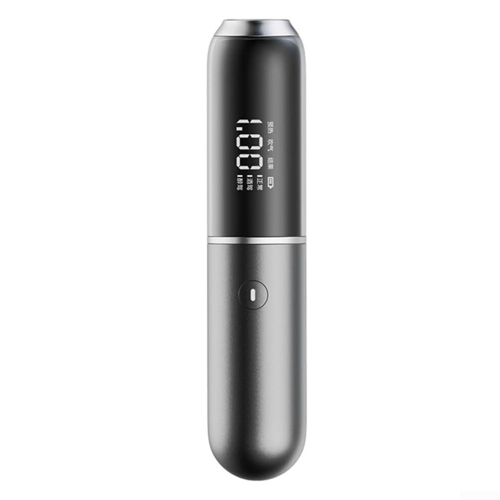 Breathalyzer Compact Handheld With Led Digital Display Rechargeable Abs Sensor Portable Alcohol Tester 9199774044196