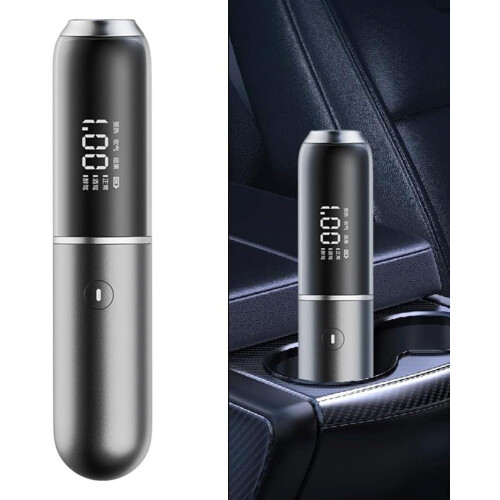 Breathalyzer Compact Handheld With LED Digital Display Rechargeable ABS Sensor Portable Alcohol Tester 1