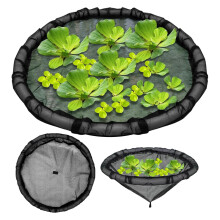 Floating Pond Plant Protector 31.5 Inch Round Fine Mesh Barrier Guards Aquatic Plants from Fish