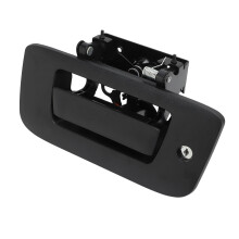 Kit de bloqueo del bisel del portón trasero negro para Silverado HD