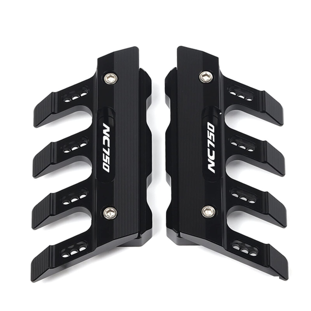 Motorcycle Mudguard Front Fork Protector Compatible 750X 750S Front Fender Slider Accessories Black 9382693332868