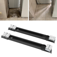 Heavy Duty Appliance Roller Base 300KG, Extensible 45-70cm, Black