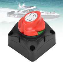 Interruptor de batería 275A 69x69x75mm ABS negro M10