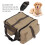 Lightweight Canvas Dog Backpack Harness with Pockets, 50.8cm 4