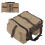 Lightweight Canvas Dog Backpack Harness with Pockets, 50.8cm 1