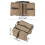 Lightweight Canvas Dog Backpack Harness with Pockets, 50.8cm 8