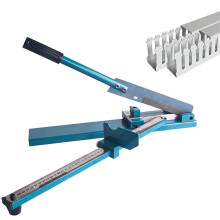 PVC Trunking Cutter For Plastic Pipes And Hoses Cutting Tool With Ruler For Wire Slot Installation