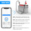 6V-12V Bluetooth Autobatterietester mit CCA 100-2000, Silber 4