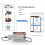 6V-12V Bluetooth Autobatterietester mit CCA 100-2000, Silber 10