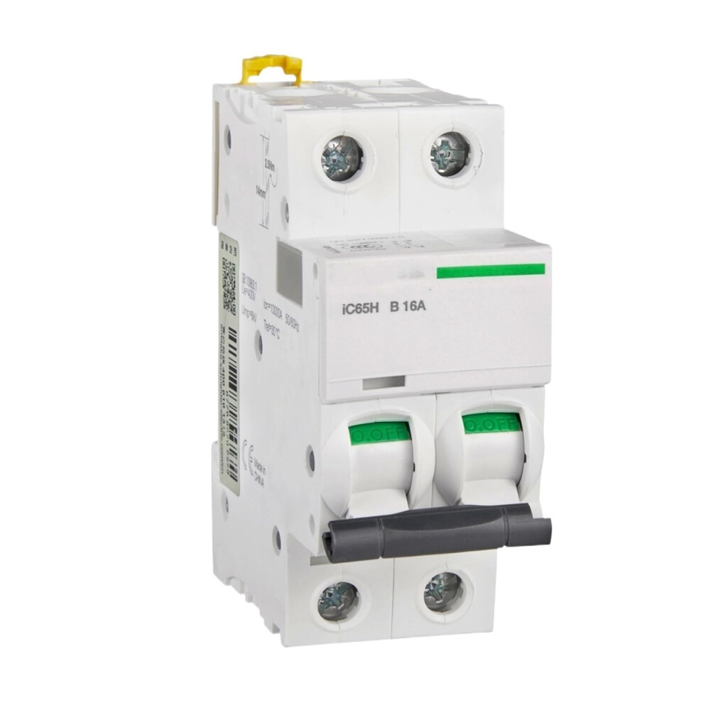 Ic65h 2Pole B16a Type B Miniature Circuit Breaker 10Ka 9347817572032