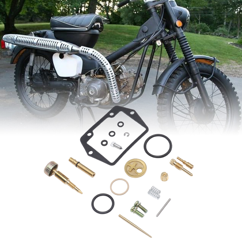 Motorcycle Carburetor Repair Kit For Ct90 Trail 90 K1-K4 1970-1979 6911375431198