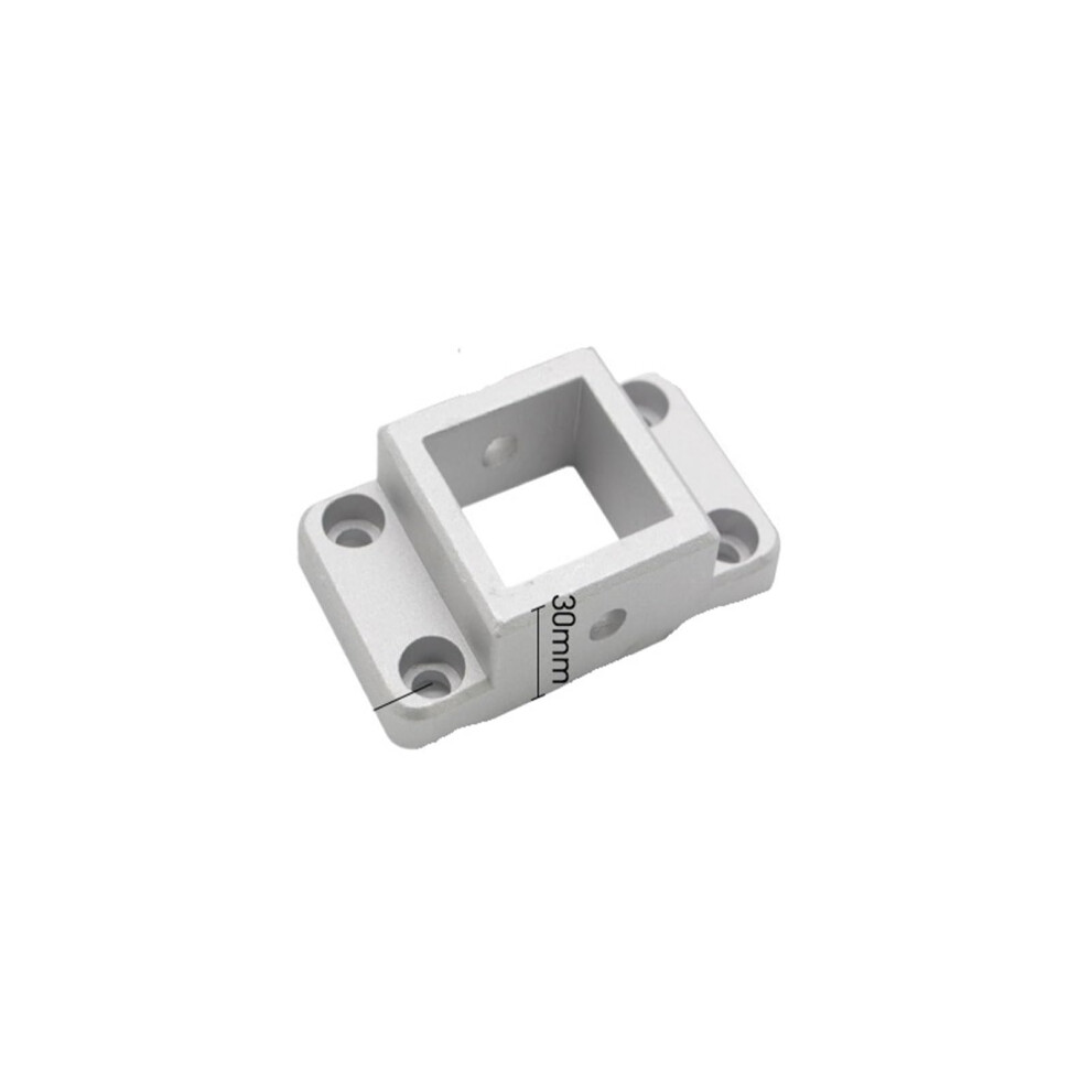 4040 Aluminum Profile Bilateral Base Bracket Heavyduty Dualside Support Foot Silver 9347817480870