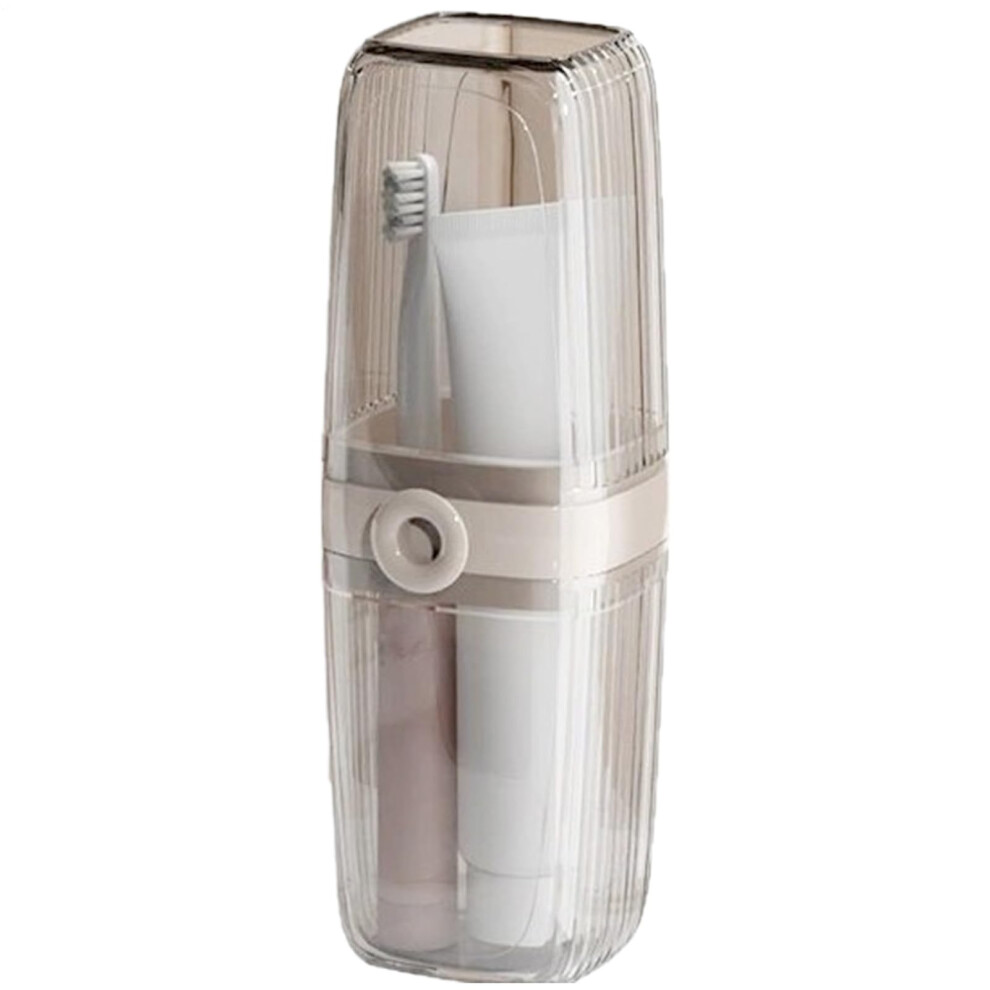 Travel Toothbrush Case Portable Toothpaste Container Organizer For Apartment Camping Gym Home Use Adults Kids