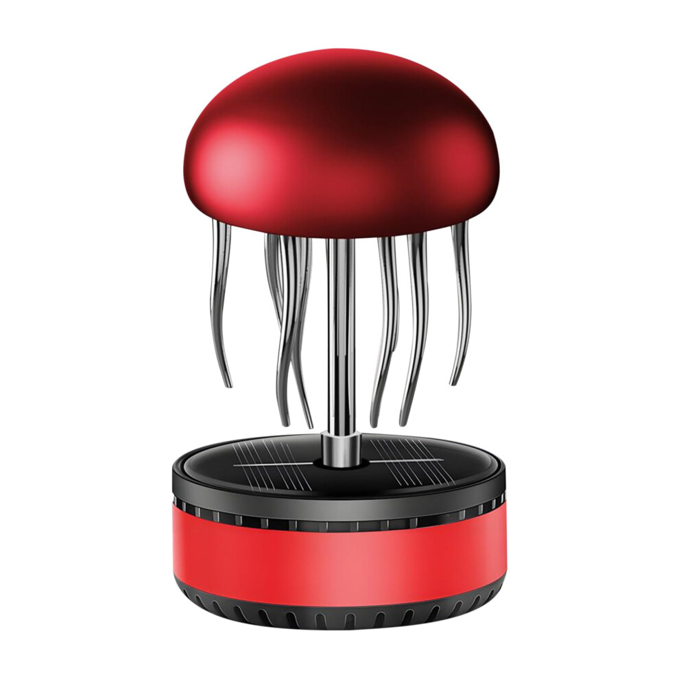 Solar Car Diffuser Jellyfish Design With Solarpowered Rotation And Longlasting Fragrance 12X7.5cm 9382693189622