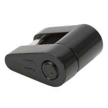 Black 1/4in Trailer Lock Zine Alloy Anti Theft Lock for RV Truck Camper