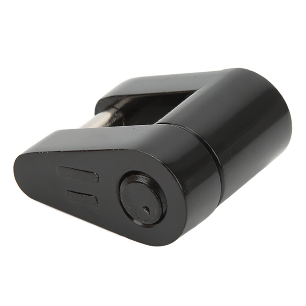 1/4In Trailer Lock Zine Alloy Anti Theft Lock For Rv Truck Camper Black 5021375434363