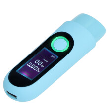 Alcohol Tester with LCD 3-Color Display & USB Charging, 0-0.19% BAC
