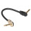 Guitar Patch Cable 5.9in Right Angle Flat End Noise Reduction Effect Pedal Cord 4