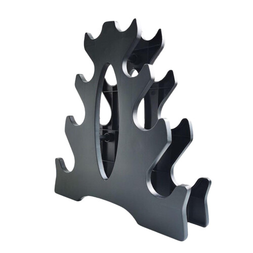 Dumbbell Rack SpaceSaving Floor Stand, Compact Sturdy Organizer, Professional Display Stand, Rack Only