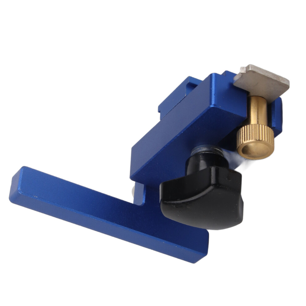 Fence Flip Limit Aluminum Alloy T-Track Stop Tool For Carpenter 45 Type 7641375436242