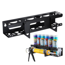 Spray Can Organizer Wall Mounted Adhesive Holder Load Caulk Tube Rack For RV Warehouse Storehouse Industry