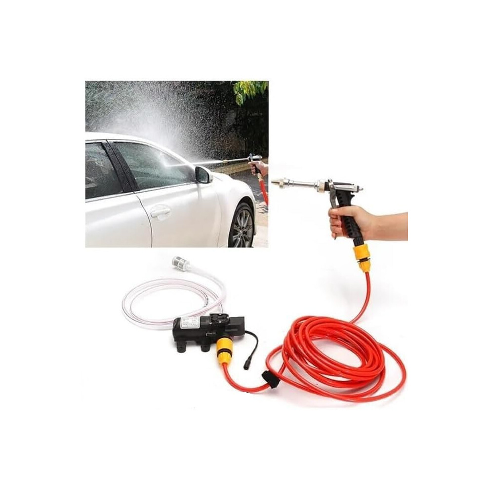 Portable Car Washer 12V Electric Pressure Jet Wash Gun Pump With Cigarette Lighter Adapter 9199774046268
