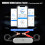 6V-12V Bluetooth Autobatterietester mit CCA 100-2000, Silber 2
