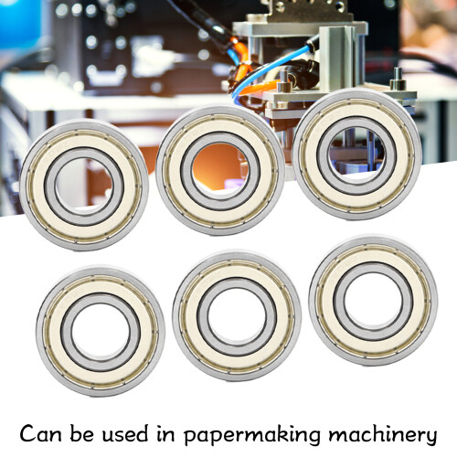 10Pcs 6202Z Radial Mini Bearings with Double Dust Covers High Precision 1