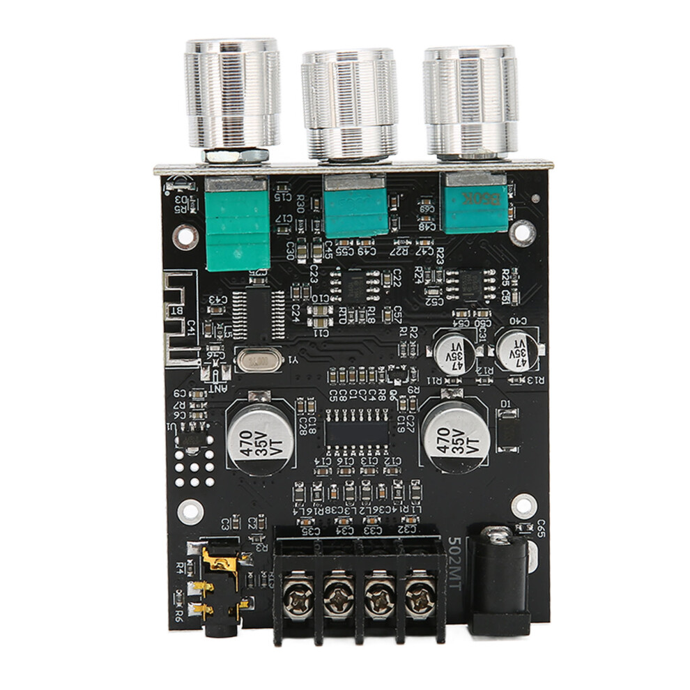 2X50w Bluetooth 5.0 Amplifier Board With Bass Treble Control For Audio System 6941375437470