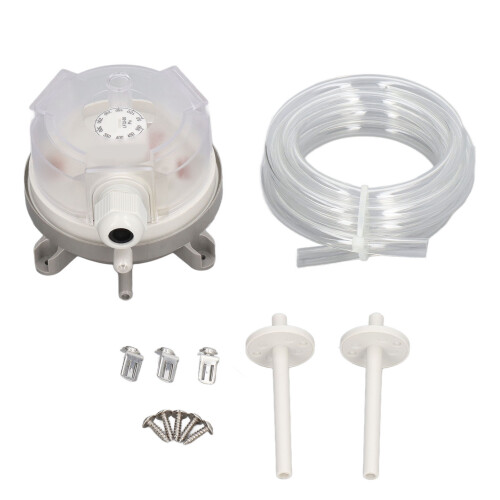 Waterproof 50-500pa Mechanical Pressure Differential Switch for Ventilation 1