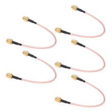 5 piezas TFL-316-48 RG316 50Ω SMA-J a SMA-J coaxial