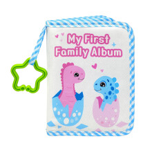 Baby's My Firsts Familiealbum Zacht fotodoekboek Dier My-1