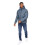 (M, Denim Blue) Crosshatch Mens Gattering Jacket 3