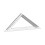 150mm Portable Stainless Steel Triangles Ruler With Clear Scale For Engineering And Architecture Classroom Student Use 1