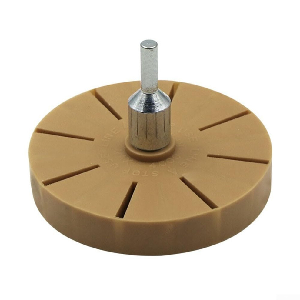 5 Inch Rubber Eraser Wheel For Cars Â Decal And Adhesive Remover Tool With Scratch Performance 9187378396322
