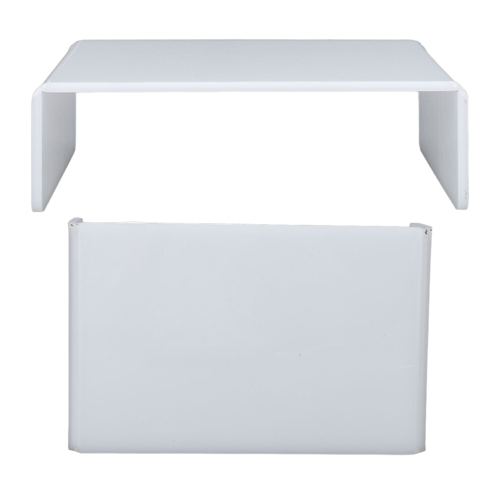 Acrylic Elevated Desk Shelf for Monitors & Dental Use, 27x16.5x8cm