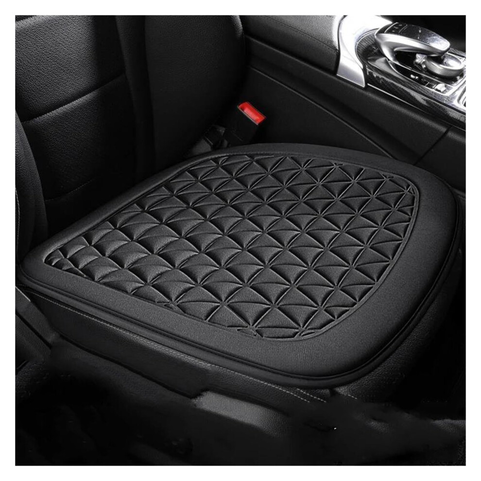Universal Car Seat Cover Set Breathable Nonslip Front Cushion And Backrest 2Pack Black 9187378396476