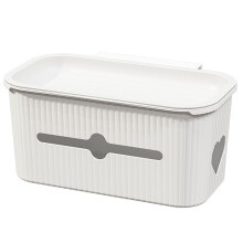 Bedside Caddy 10.4x6.5x5 Lightweight Plastic Bed Shelf With 2 Holes For Baby Home Office School Dorm Room