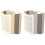 Wall Mounted Laundry Basket Foldable Large Capacity Hanging Hamper for Bathroom Storage White 2