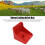 Large Volume Lick Brick Holder Durable PP Ideal for Cattle & Sheep 4