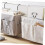 Multifunction Hanging Bedside Organizer Dorm Grey Fabric Pouch With Spacious Compartments Pocket Organizer For Student 4