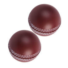 2pcs Silent Foam Cricket Balls Soft Squishy Noise Practice Set for Indoor Training and Stress Relief