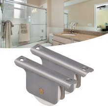 Sliding Door Pulley Roller Wheel with Base 38mm for Bathroom Shower Glass Doors