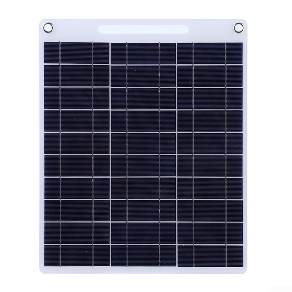 15W Dual Usb Portable Solar Charger Waterproof Solar Panel For Camping Hiking And Travel 9187378397213