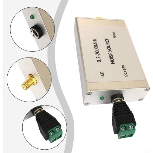 RF Signal Generator 2000MHz with S21 Measurement, Shielded  Stability, Screw Type Adapter 1