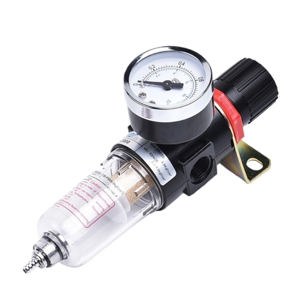 5Pcs Afr2000 Pneumatic Air Filter Regulator With Gauge For Compressor Moisture Oil Separation 9347817575217